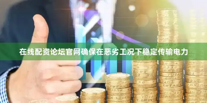 在线配资论坛官网确保在恶劣工况下稳定传输电力